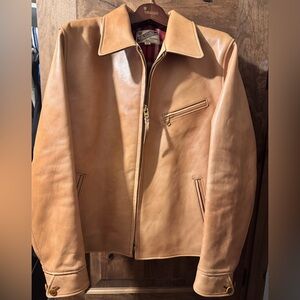 Y2 KAKISHIBU HORSE Single Riders Leather Jacket "KR-42"